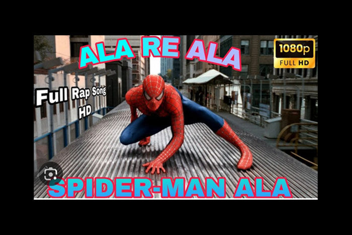 Spider-Man Ala Re Ala rap Sony Max