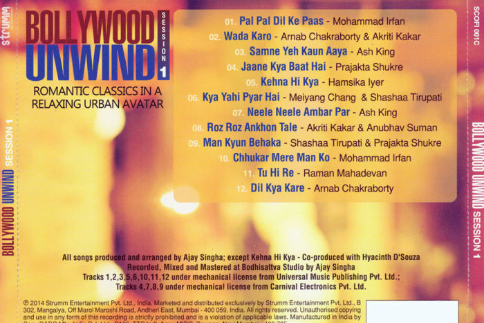 Bollywood Unwind Season 1